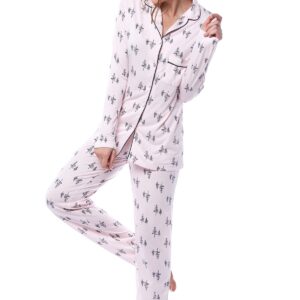 Women’s Patterned Pajama Set