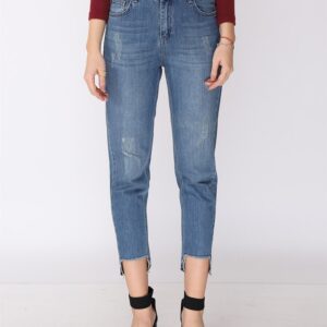 Women’s Pocketed Mom Jeans