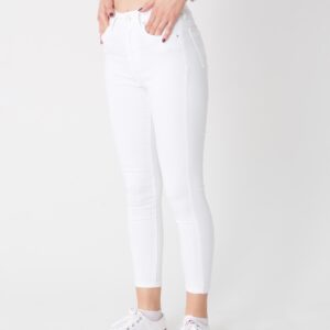 Women’s Pocket White Jeans