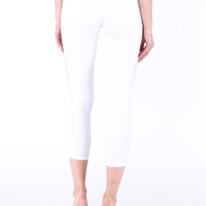 Women’s White Crop Jeans