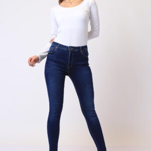 Women’s Pocket Blue Jeans